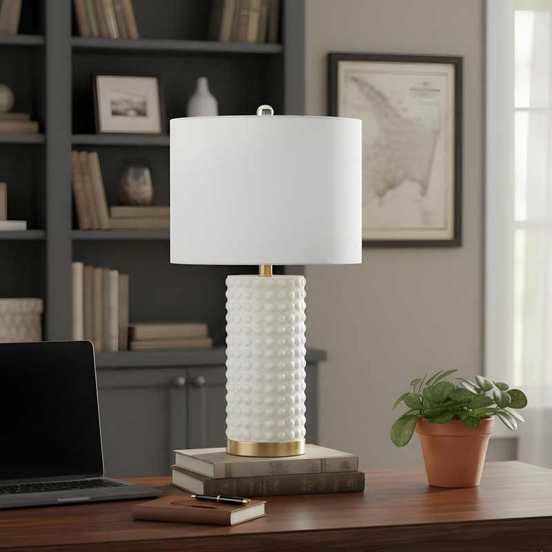 Textured Dot Table Lamp
