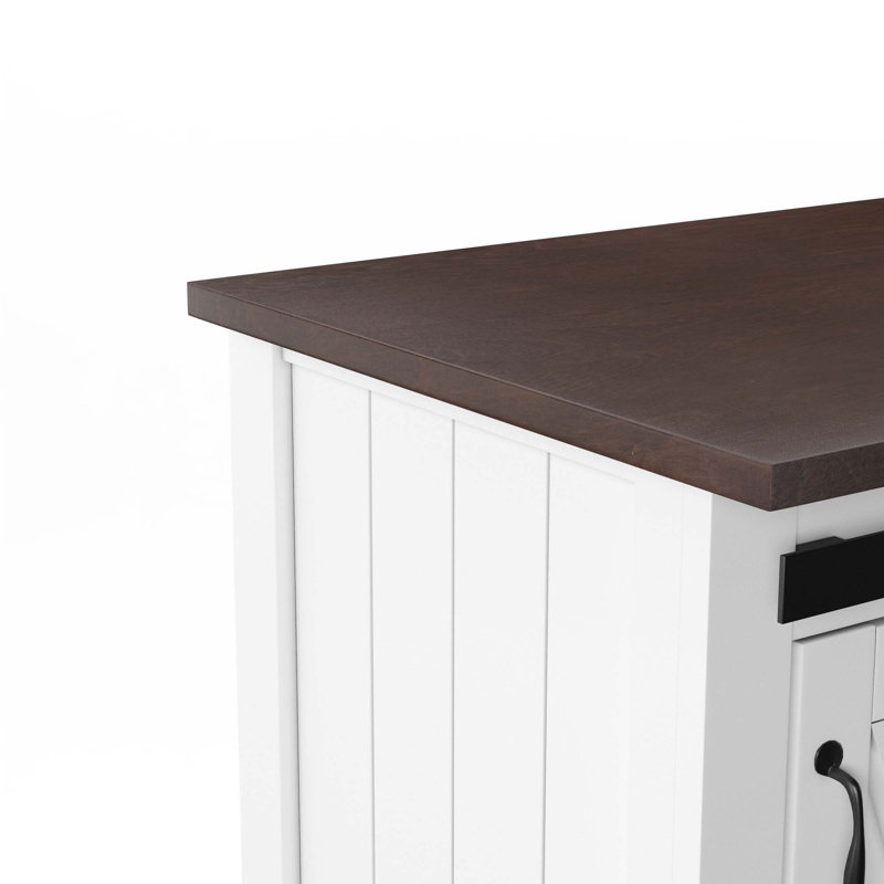 Barn-Door Kitchen Cart