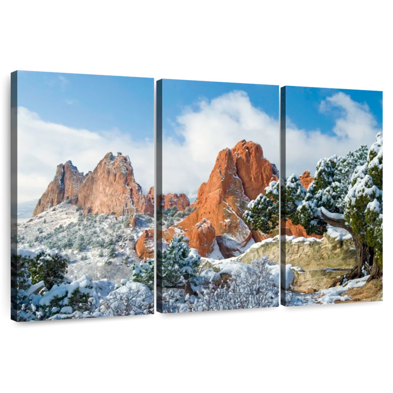 Alvord Rocky Mountains Winter, 48" H x 74" W