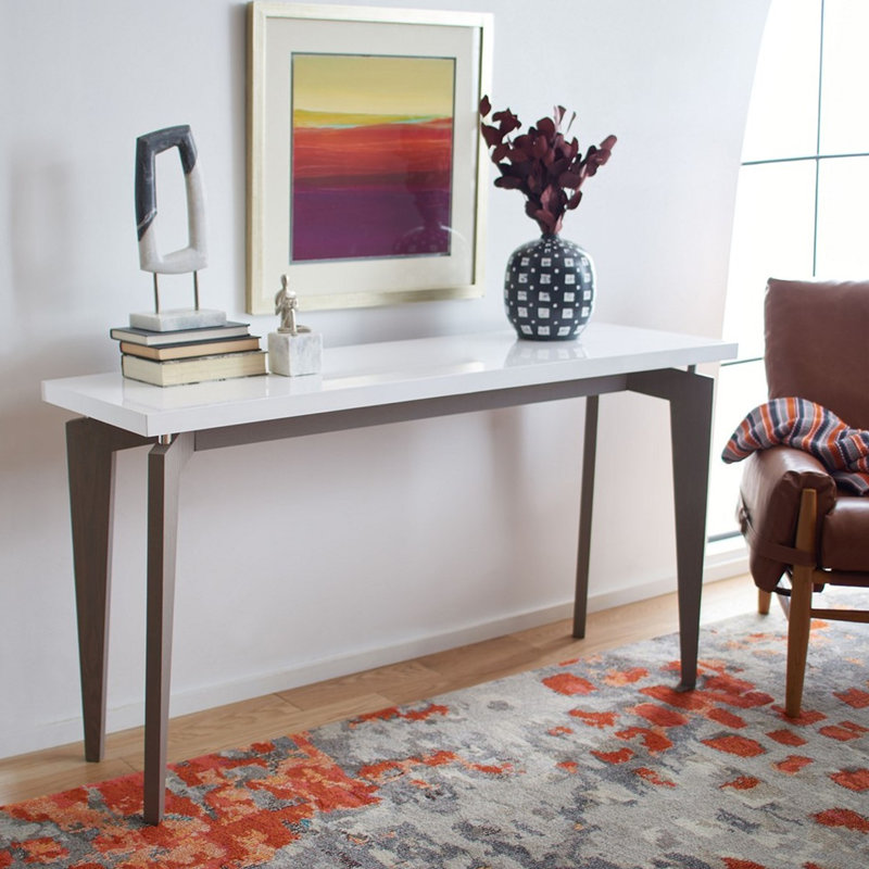 Josef 59'' Console Table, Gray