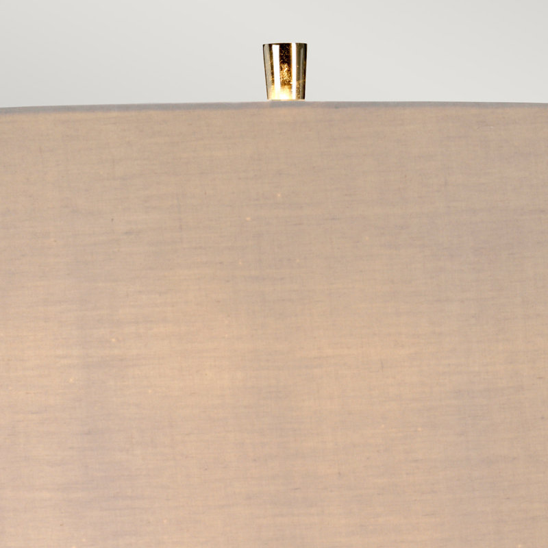 Lorsworth Ceramic Table Lamp, Dark Grey