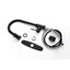 Robinet de cuisine noir mat avec rétractable, acier inoxydable, poignée simple, 3 modes de sortie d'eau, robinet rétractable, noir, réglages, construction robuste-1557879159