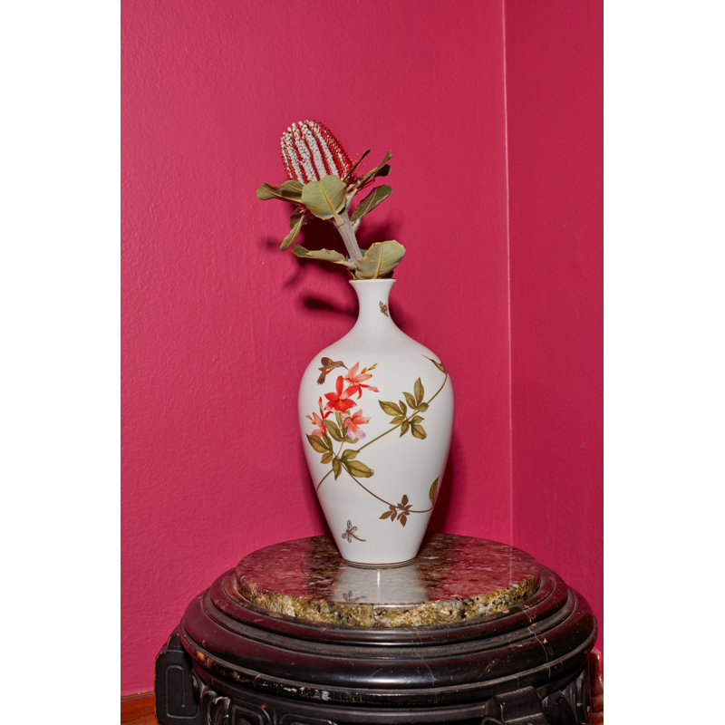 Wedgwood Hummingbird Vase 9.8In