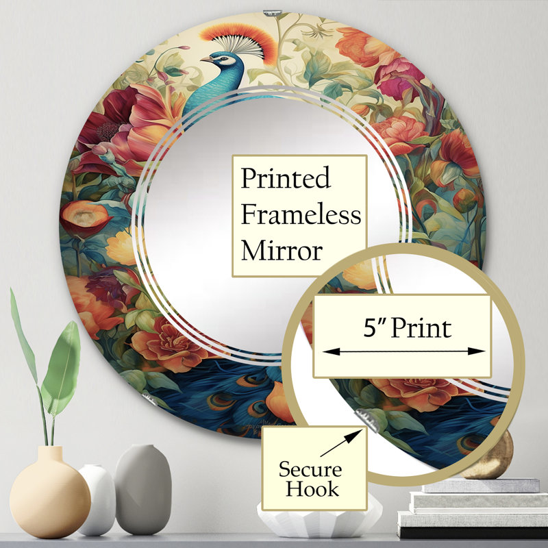 Miroir mural Vichy, 24 po x 24 po
