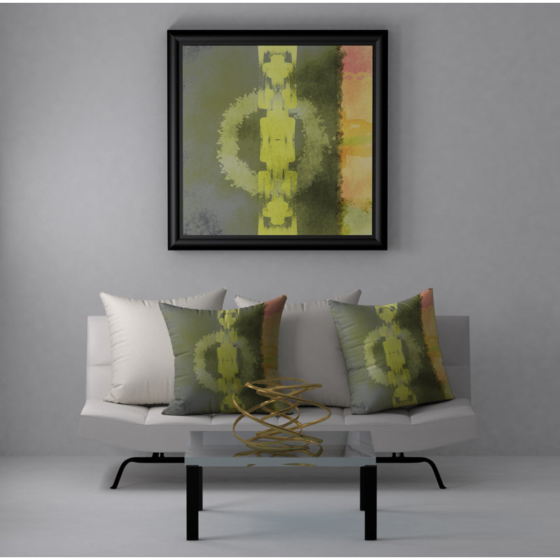 Housse et insert de coussin Royal, 24" X 24", Abstrait 7