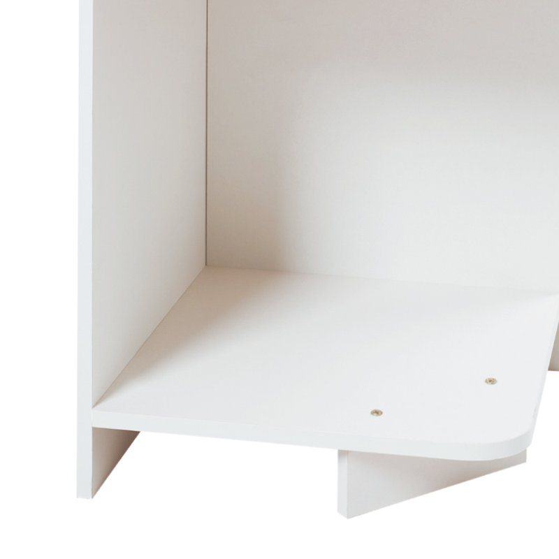 Quinteria 180cm H Corner Bookcase, (6 Shelves) 180"H x 40"W x 40"D
