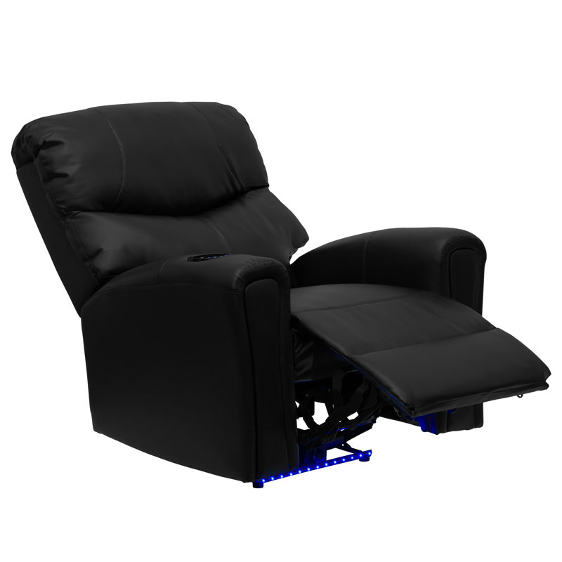 Faux Leather Massage Chair, Black