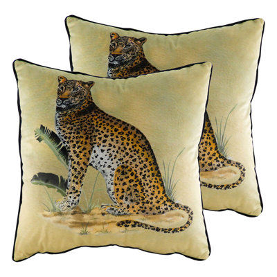 Floral Square Throw Cushion