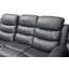 Canapé modulaire inclinable en cuir Vegan avec système audio 3 pièces Bracyn-1079795689