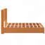 Structure de lit plateforme en bois massif avec tête de lit, aucun sommier requis, lit sur pied, assemblage facile,-594515556-594515557