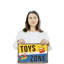 Enseigne en plastique 11 po x 17 po Jouets Zone-119528055