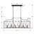Arthur-James 6 - Light Modern Linear Chandelier