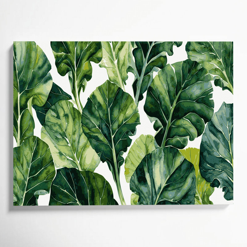 Art mural sur toile Green, H 11 po x l 14 po