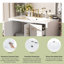Meuble-lavabo traditionnel 36 "avec lavabo en céramique-1052050703