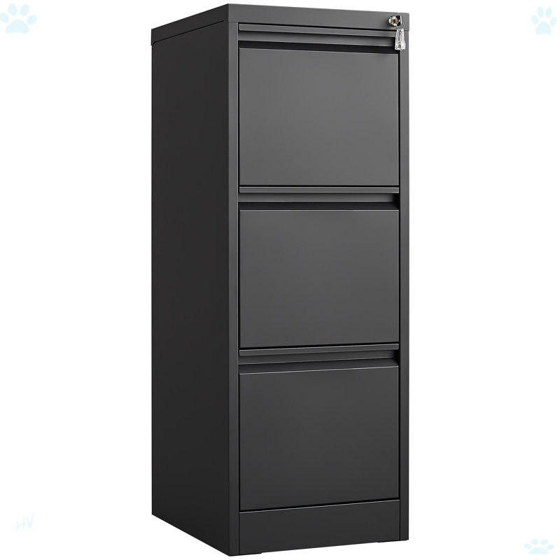 37.4cm Wide 3 -Drawer File Cabinet
