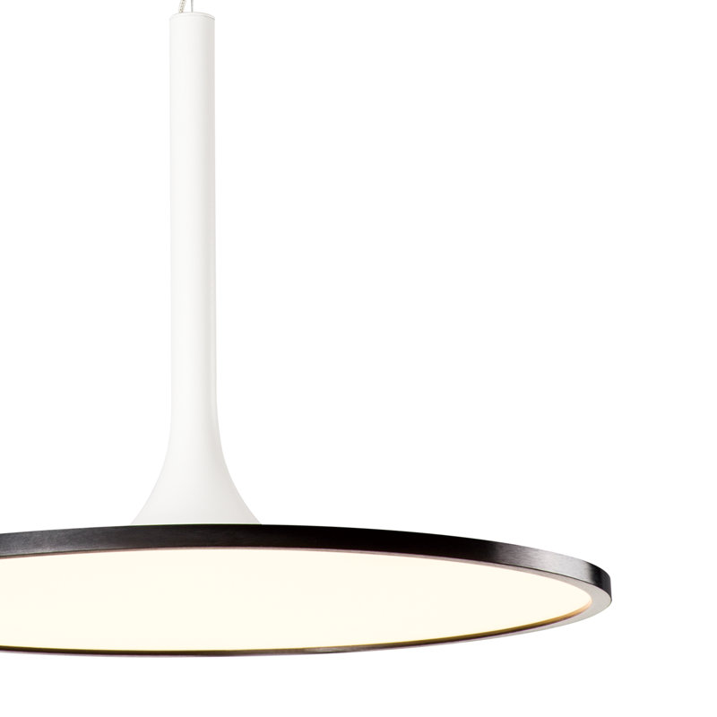 Luminaire suspendu géométrique à 1 lumière à DEL unique et unique latinne