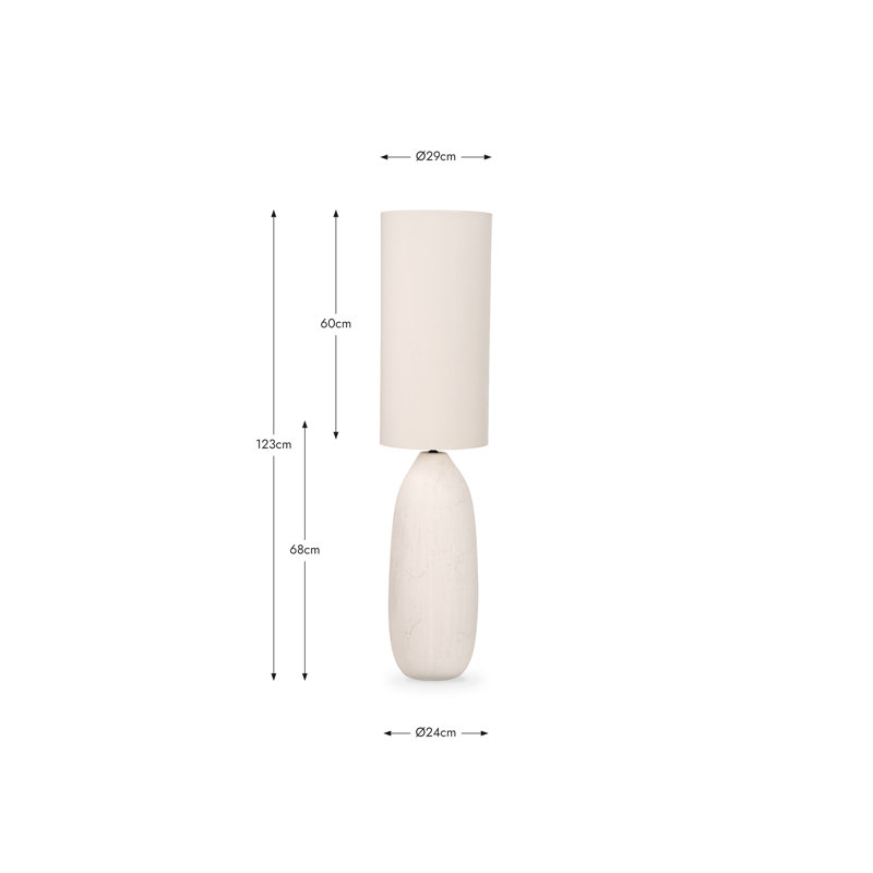 Erika 124cm Traditional Floor Lamp