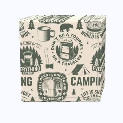 100% Cotton No Pattern Square Napkin