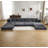 157.48" L-Shaped Sectional-1891746670