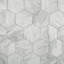 Carreau en porcelaine aspect pierre Classico Bardiglio Hex 7 "x 8"