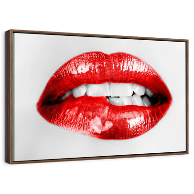 Supple Red Lips