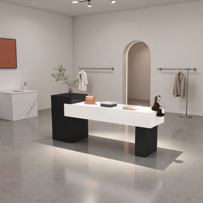 High-end clothing store display table
