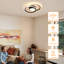 DELIPOP Double Round Dimmable 40cm LED Aluminum Flush Mount with Remote