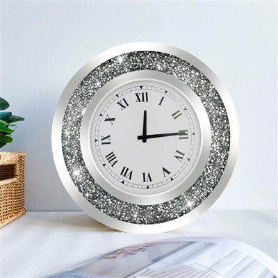 Glass Wall Clock
