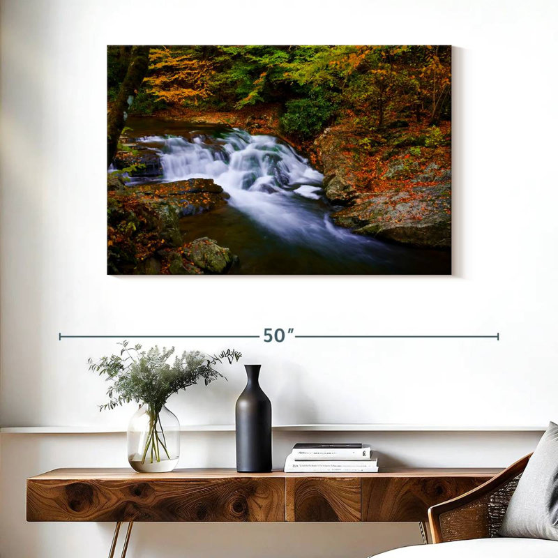 Alvord Smoky Mountains Creek, 26" H x 39" W