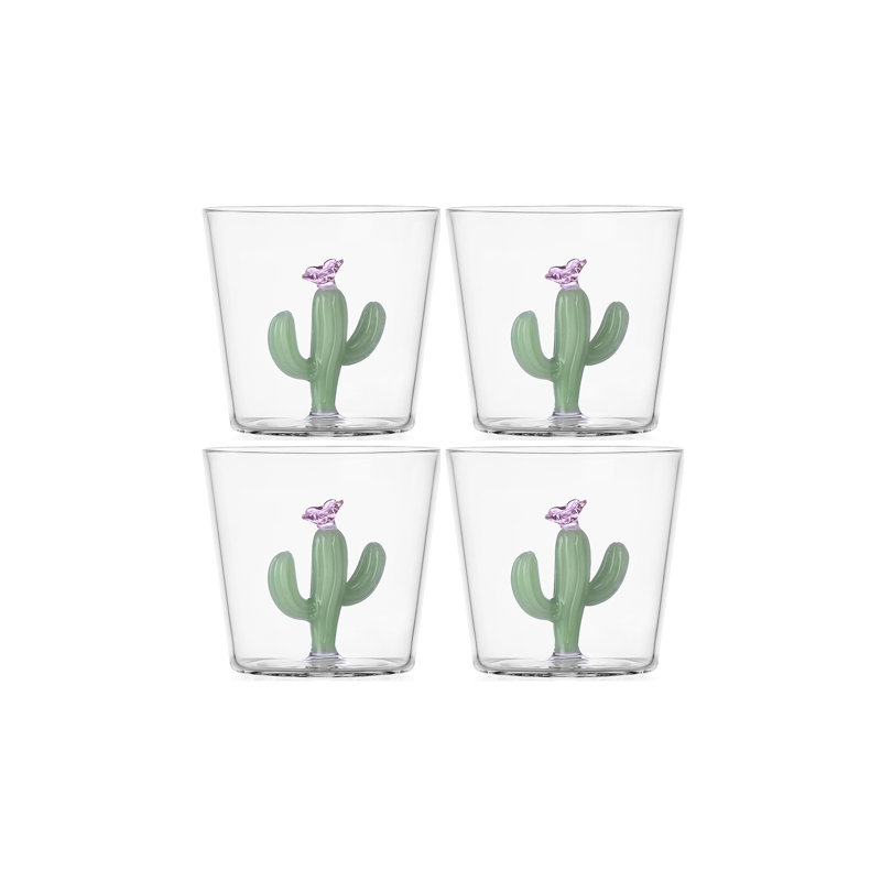 Desert Plants - Tumbler Cactus Matte Green 11.8 Oz