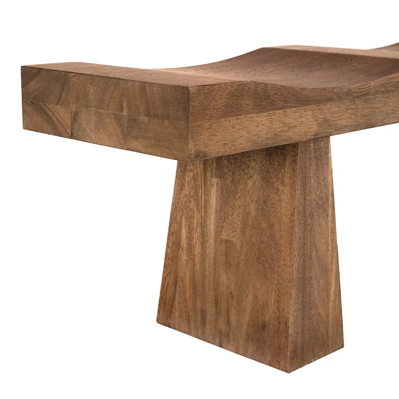 Shibumi Solid Wood Bench