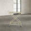 Chariot-bar industriel en fer / verre Ligon