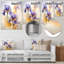 Impression mauve et jaune mauve d'Iris-92734973