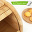 Wood Jar