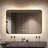 black frame wall mirror with rounded corners vanity mirror bathroom mirror with lights