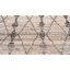 Tapis intérieur / extérieur crème / gris noué à la main Mathias-1359118683