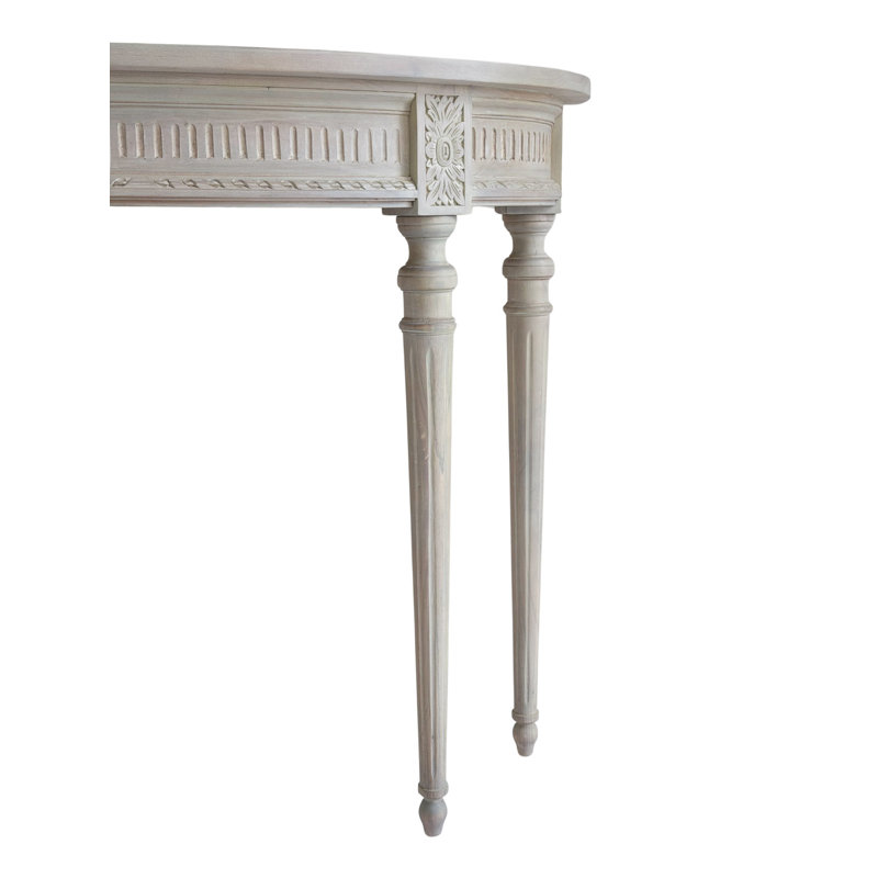 Camille 40.5'' W Solid Wood Console Table