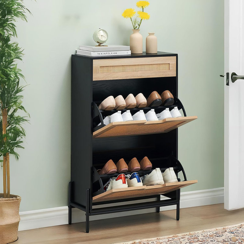 12 Pair Shoe Storage Cabinet