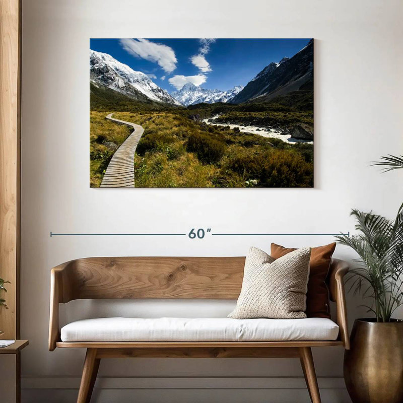 Hooker Valley Trail, 30" H x 45" W
