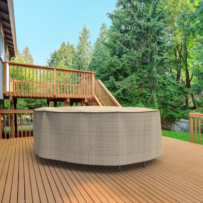 Tanner Outdoor Oval Patio Table & Chairs Set Cover