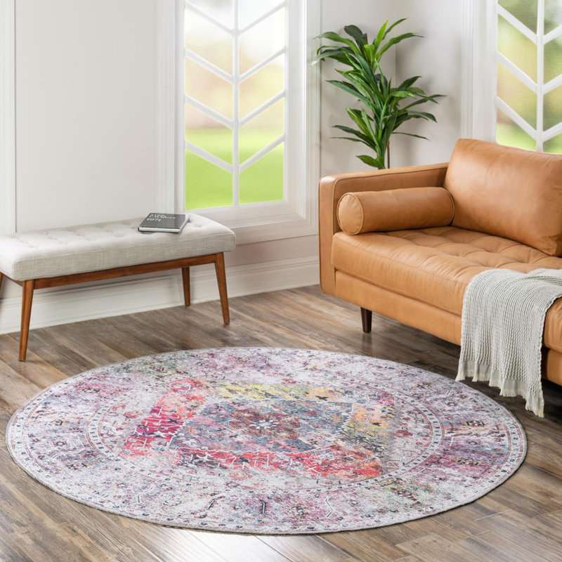 Odena Indoor Rug, Round 4'