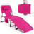 Sametra Outdoor Metal Chaise Lounge-620085528