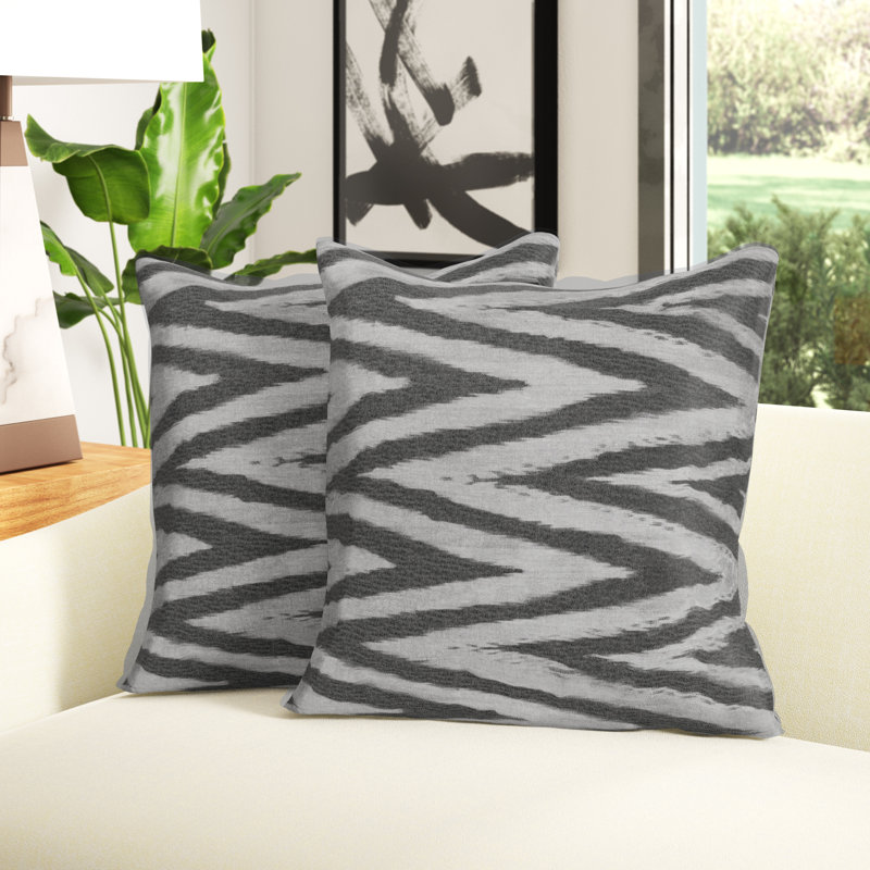 Colston Decorative Cotton Throw Pillow, 18" x 18"
