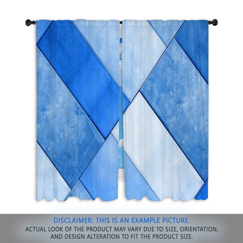 Alinne Room Darkening Curtain Pair, 40" W x 82" L