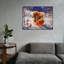 Nuit étoilée 18 x 24, art mural entièrement illuminé à DEL