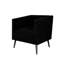 Fauteuil en velours de 30,31 po Schermick-1417993309