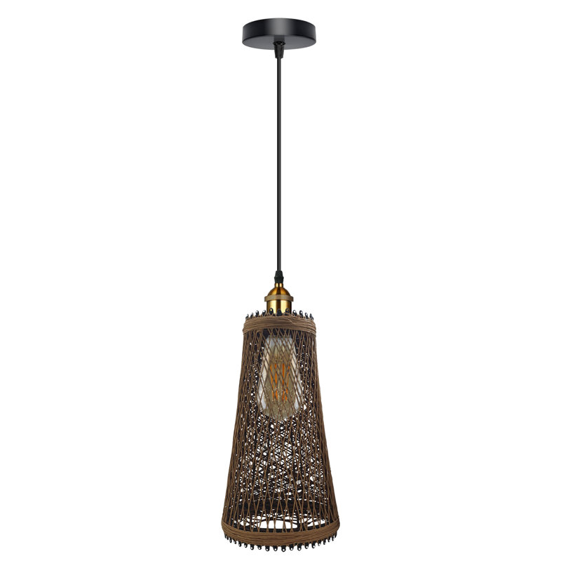 Mangesh 1 - Light Brown Single Pendant