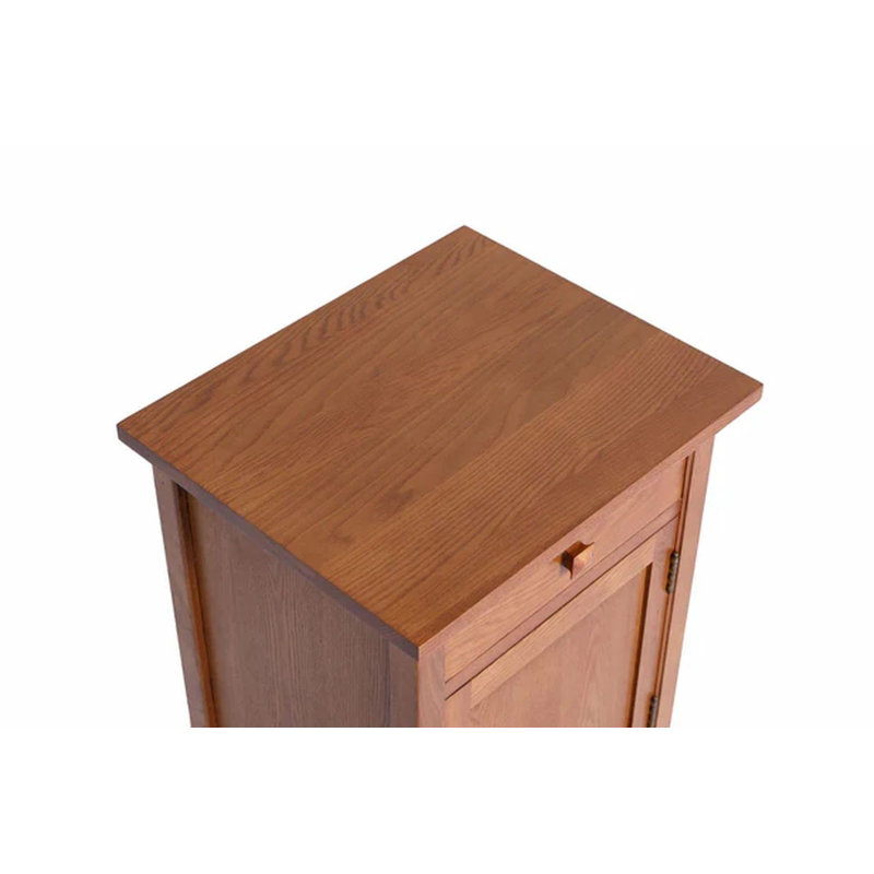 Dayleon 17'' W Solid Wood Nightstand, Michael's Cherry