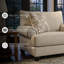 Chaise et demi en polyester Asanti