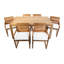 Venice 7 - Piece Solid Wood Dining Set-116255798